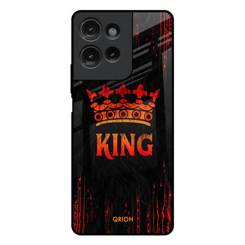 Royal King Motorola G75 5G Glass Back Cover Online