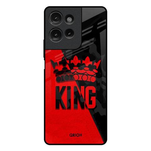 I Am A King Motorola G75 5G Glass Back Cover Online