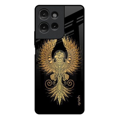 Mythical Phoenix Art Motorola G75 5G Glass Back Cover Online