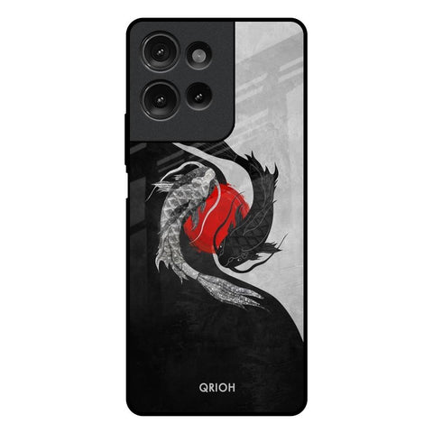 Japanese Art Motorola G75 5G Glass Back Cover Online