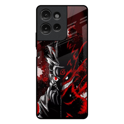 Dark Character Motorola G75 5G Glass Back Cover Online