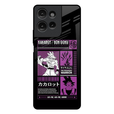 Strongest Warrior Motorola G75 5G Glass Back Cover Online