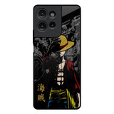 Dark Luffy Motorola G75 5G Glass Back Cover Online