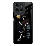 Luffy Line Art Motorola G75 5G Glass Back Cover Online