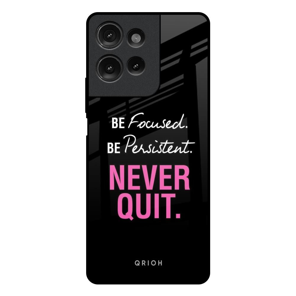 Be Focused Motorola G75 5G Glass Back Cover Online