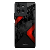 Modern Camo Abstract Motorola G75 5G Glass Back Cover Online