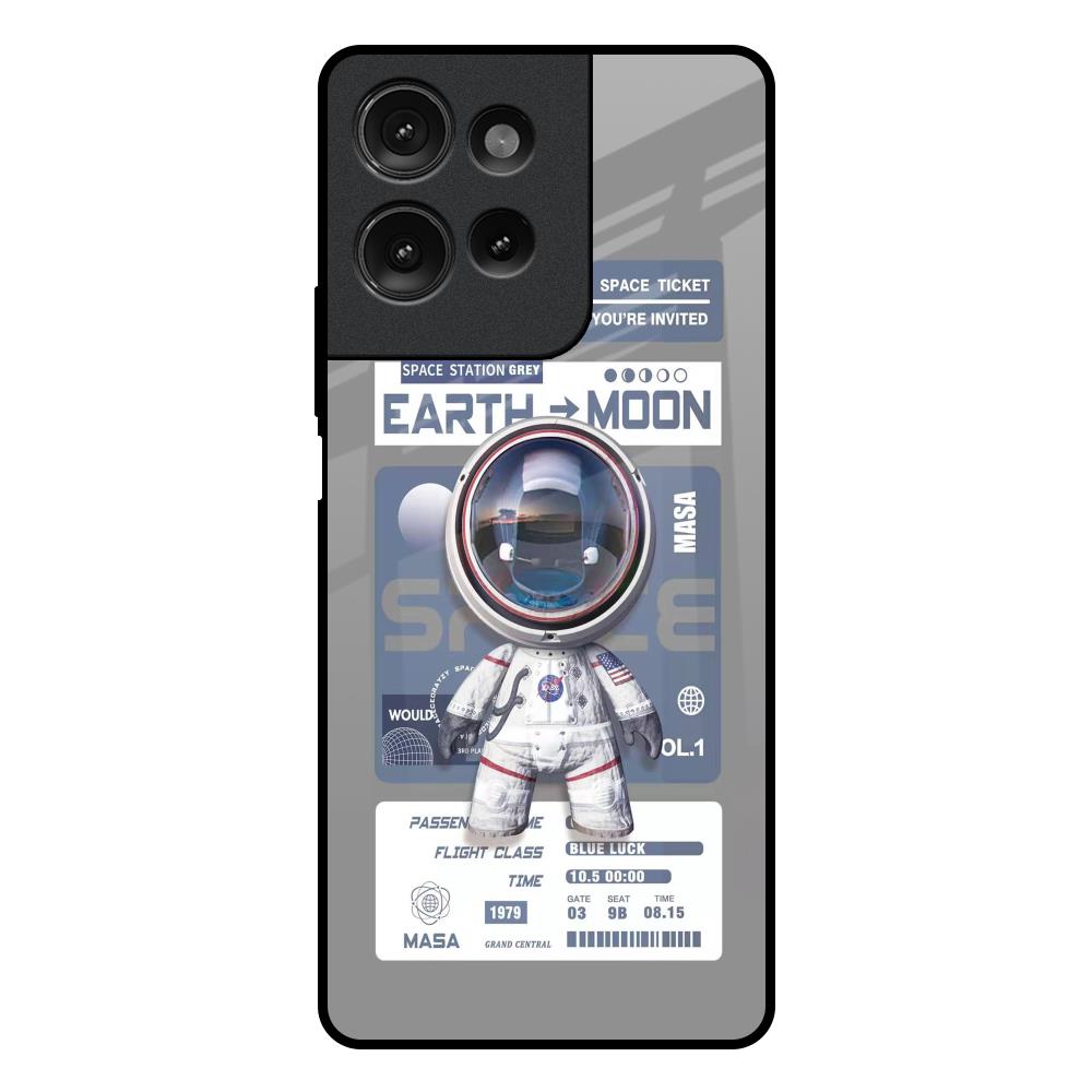 Space Flight Pass Motorola G75 5G Glass Back Cover Online
