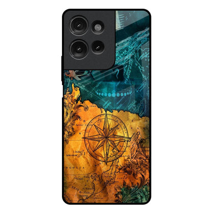 Architecture Map Motorola G75 5G Glass Back Cover Online