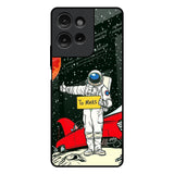 Astronaut on Mars Motorola G75 5G Glass Back Cover Online