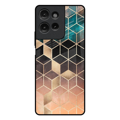 Bronze Texture Motorola G75 5G Glass Back Cover Online