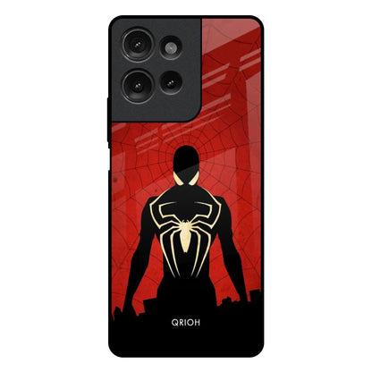 Mighty Superhero Motorola G75 5G Glass Back Cover Online