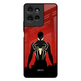 Mighty Superhero Motorola G75 5G Glass Back Cover Online
