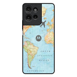 Fly Around The World Motorola G75 5G Glass Back Cover Online
