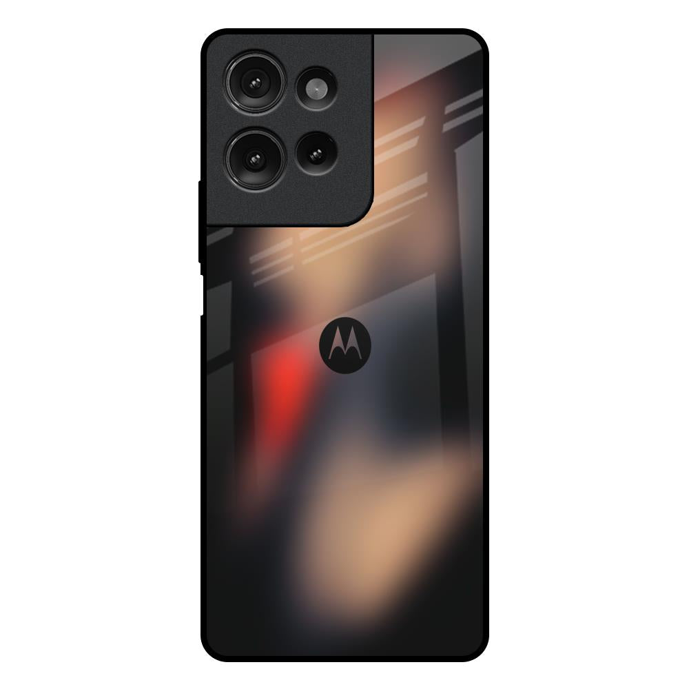 Dark Gradient Motorola G75 5G Glass Back Cover Online