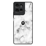 Satin White Marble Motorola G75 5G Glass Back Cover Online