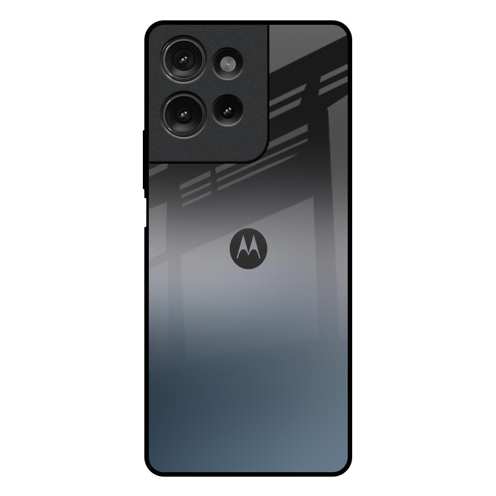 Dramatic Grey Motorola G75 5G Glass Back Cover Online