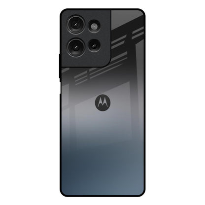 Dramatic Grey Motorola G75 5G Glass Back Cover Online
