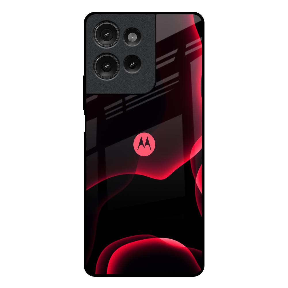 Red Thunder Motorola G75 5G Glass Back Cover Online