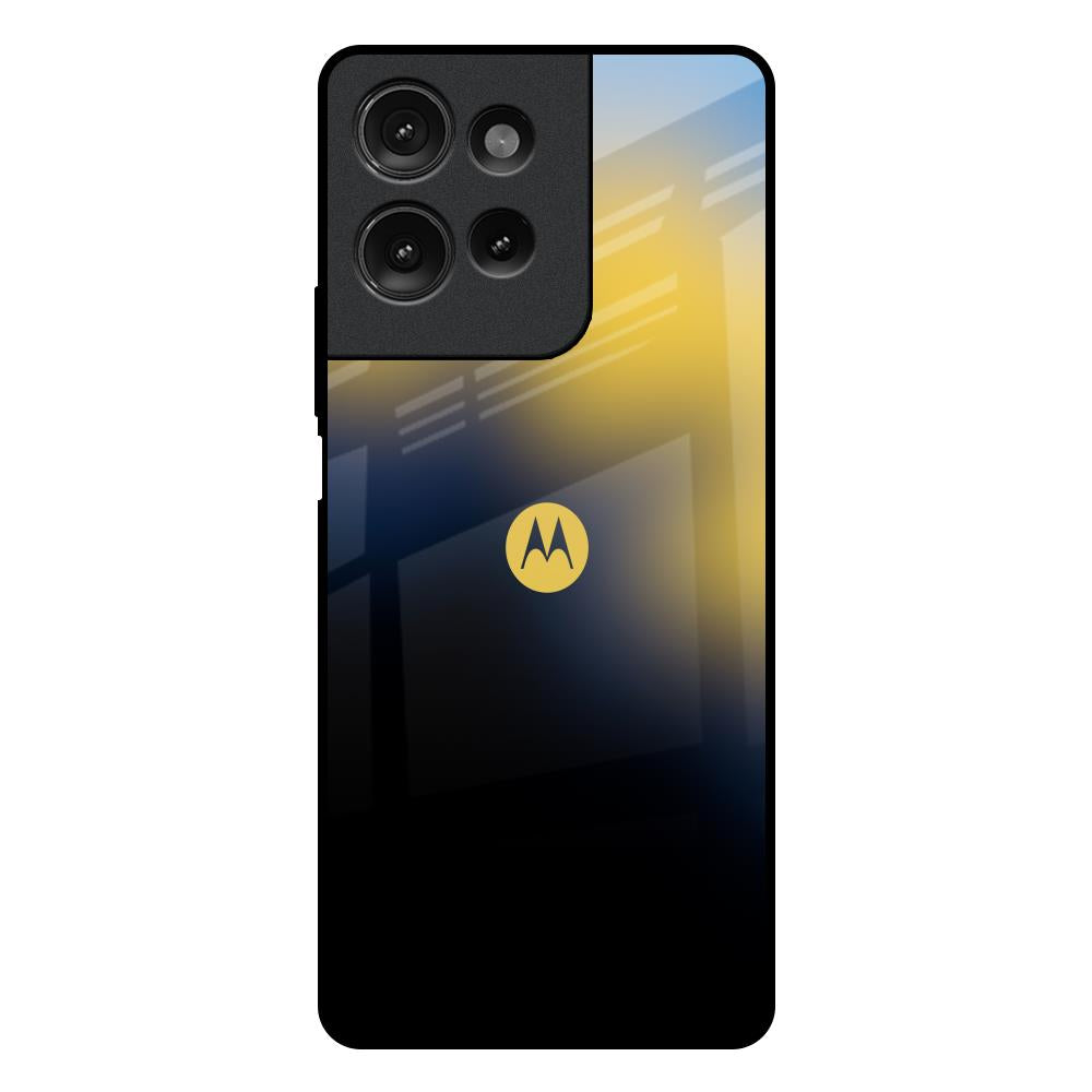 Sunflower Garden Motorola G75 5G Glass Back Cover Online