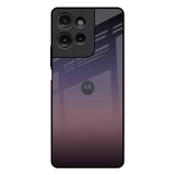 Grey Ombre Motorola G75 5G Glass Back Cover Online