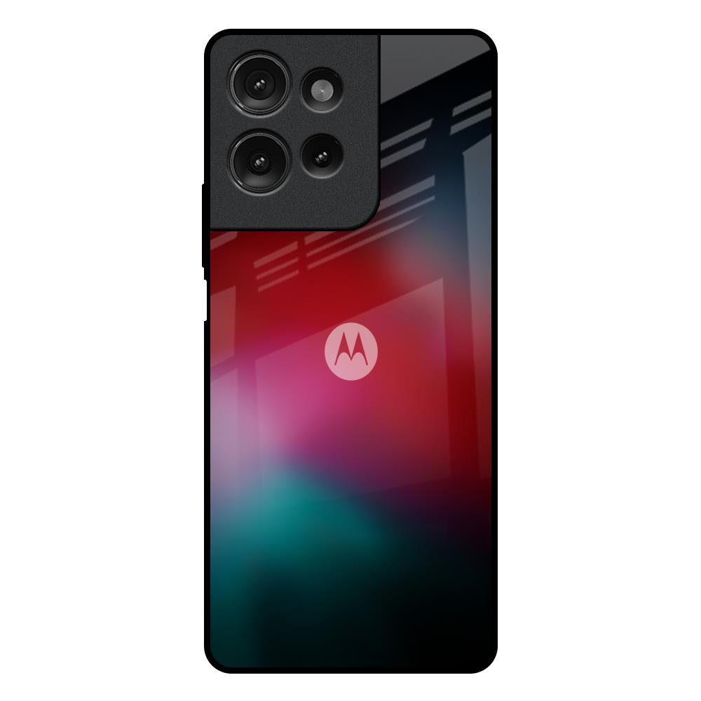 Mystere Red Motorola G75 5G Glass Back Cover Online