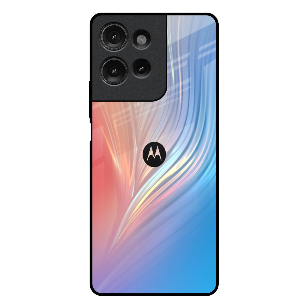 Mystic Aurora Motorola G75 5G Glass Back Cover Online
