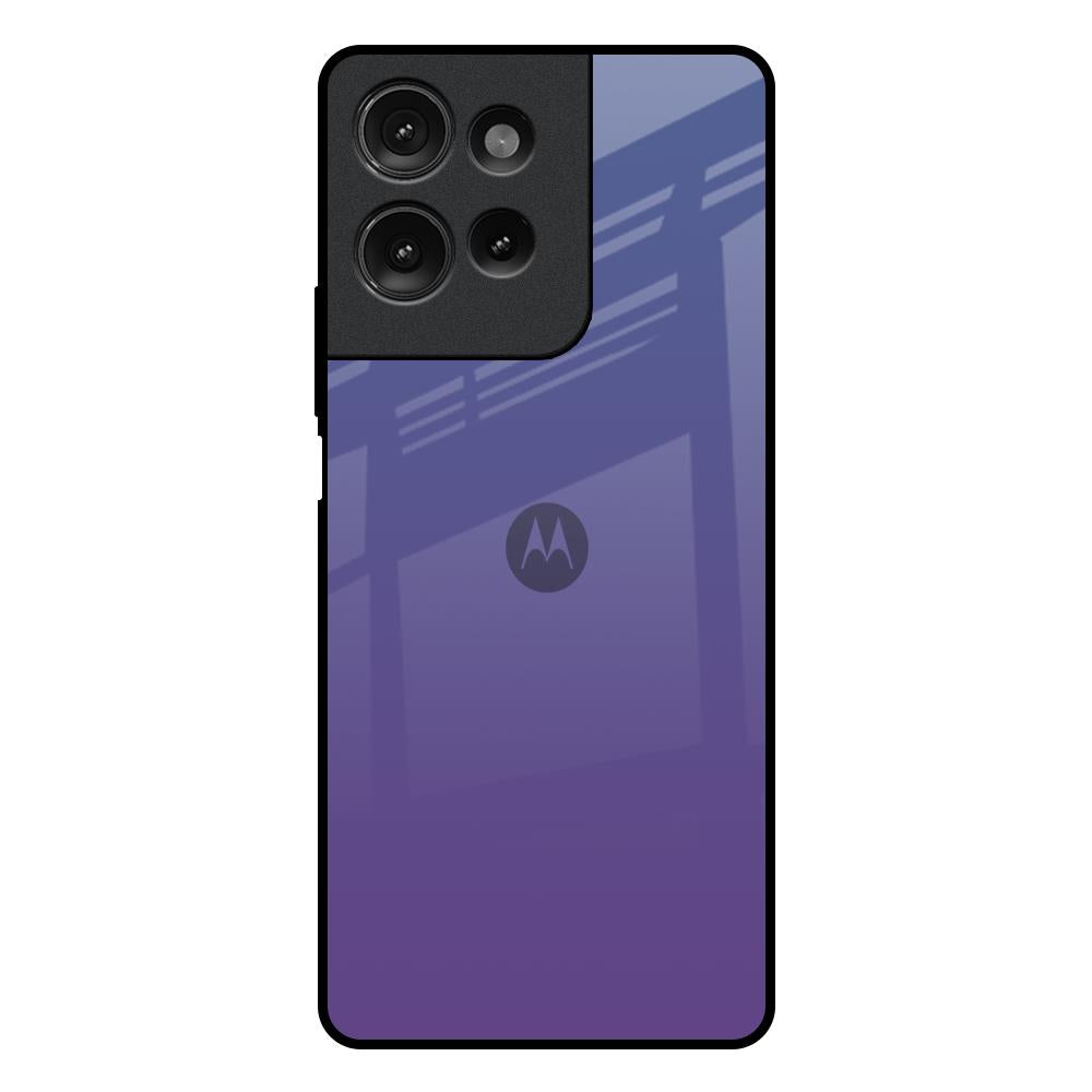 Indigo Pastel Motorola G75 5G Glass Back Cover Online