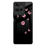 Fly Butterfly Motorola G75 5G Glass Back Cover Online
