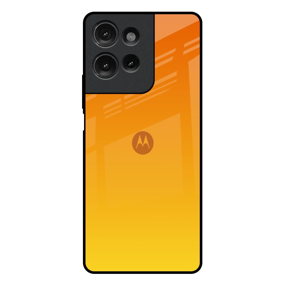 Sunset Motorola G75 5G Glass Back Cover Online