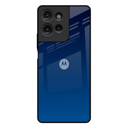 Very Blue Motorola G75 5G Glass Back Cover Online