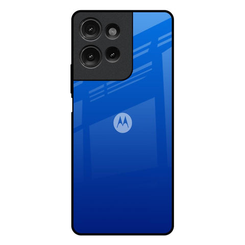 Egyptian Blue Motorola G75 5G Glass Back Cover Online