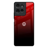 Maroon Faded Motorola G75 5G Glass Back Cover Online