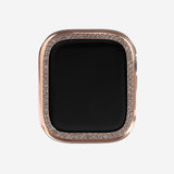 Rose Gold Single Halo Crystal Bumper Case
