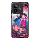 Radha Krishna Art Realme GT7 Pro Glass Back Cover Online
