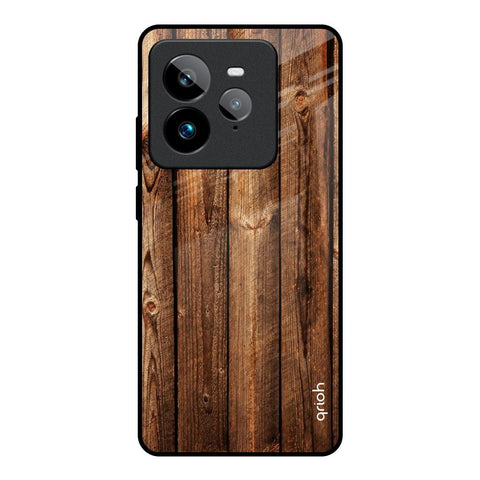 Timber Printed Realme GT7 Pro Glass Back Cover Online