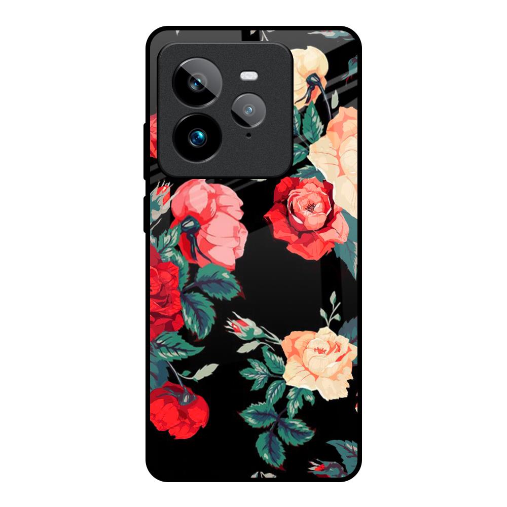 Floral Bunch Realme GT7 Pro Glass Back Cover Online