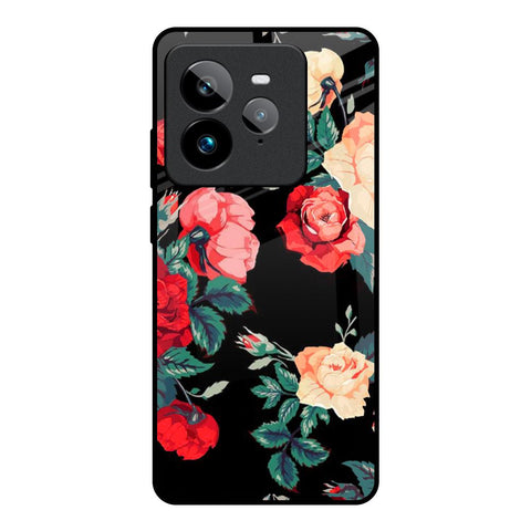 Floral Bunch Realme GT7 Pro Glass Back Cover Online