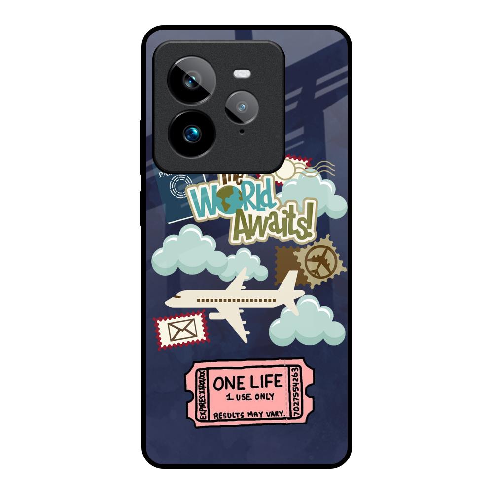 Tour The World Realme GT7 Pro Glass Back Cover Online