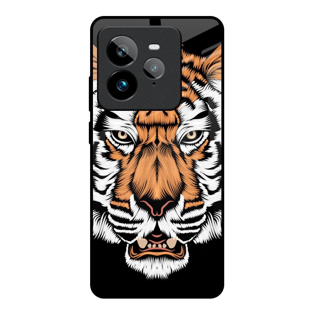 Angry Tiger Realme GT7 Pro Glass Back Cover Online