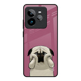 Funny Pug Face Realme GT7 Pro Glass Back Cover Online
