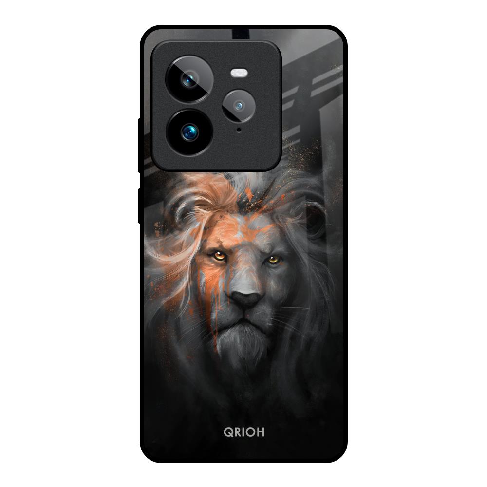 Devil Lion Realme GT7 Pro Glass Back Cover Online