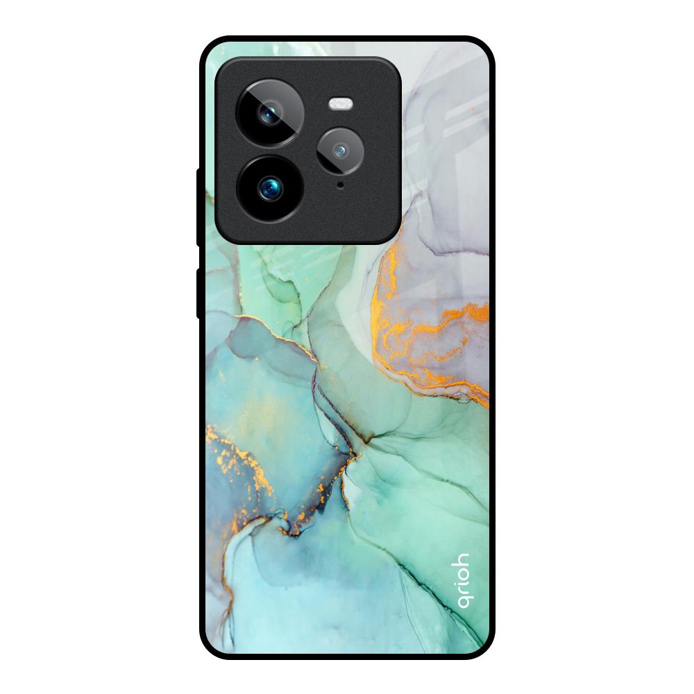 Green Marble Realme GT7 Pro Glass Back Cover Online