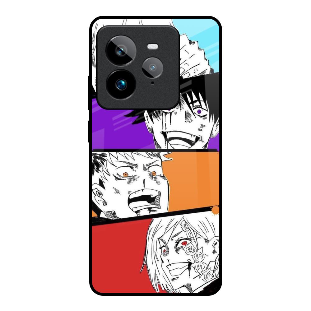 Anime Sketch Realme GT7 Pro Glass Back Cover Online