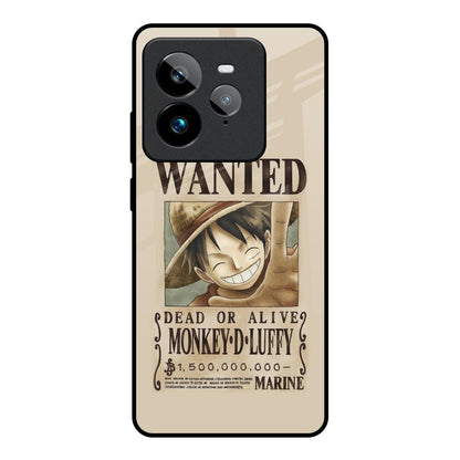 Luffy Wanted Realme GT7 Pro Glass Back Cover Online