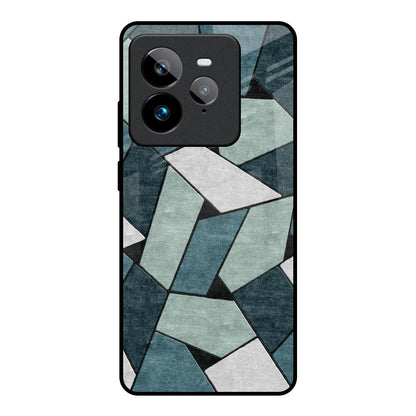 Abstact Tiles Realme GT7 Pro Glass Back Cover Online