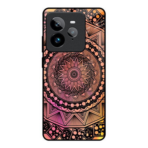 Floral Mandala Realme GT7 Pro Glass Back Cover Online