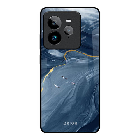 Deep Ocean Marble Realme GT7 Pro Glass Back Cover Online
