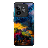 Multicolor Oil Painting Realme GT7 Pro Glass Back Cover Online
