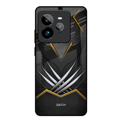 Black Warrior Realme GT7 Pro Glass Back Cover Online