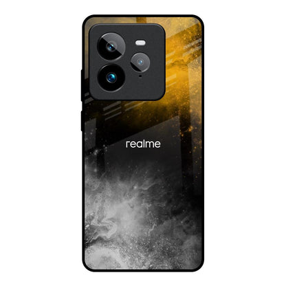Gold Gradient Realme GT7 Pro Glass Back Cover Online